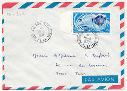 TAAF - Env. Affr 3,00 Télémesure De Terre Adélie - Martin De Vivies St Paul Ams - 30/11/1978 - Briefe U. Dokumente