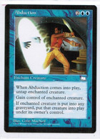 MAGIC The GATHERING  "Abduction"---WEATHERLIGHT (MTG--110-7) - Other & Unclassified