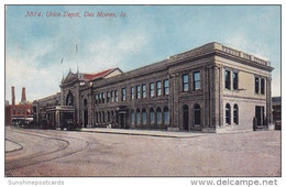 Union Depot Des Moines Iowa 1912 - Des Moines