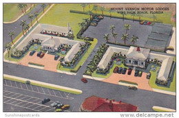 Mount Vernon Motor Lodges West Palm Beach Florida Curteich - West Palm Beach