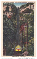 Steep Grade Of The Incline Lookout Mountain Chattanooga Tennessee 1953 - Chattanooga