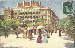 CPA Illustrée De NICE - L'Hôtel Des Anglais (Tuck Et Fils Série 938 - N°60). - Loten, Series, Verzamelingen