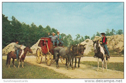 Maryland Ocean City Frontier Town Outlaws Robbing Stage Coach - Ocean City