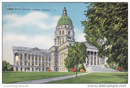 Kansas State Capitol Topeka Kansas 1955 - Topeka