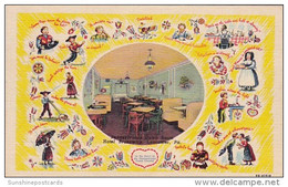 Pennsylvania Lancaster Pennsylvania Dutch Room Hotel Brunswick 1951 - Lancaster