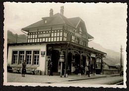 Photo Originale 8,5 X 6 Cm - C1935 - Suisse Berne - Gare Mülenen-Aeschi / Muelenen - Voir Scan - Lugares