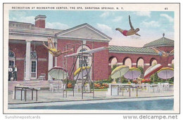 Recreation At Recreation Center The Spa Saratoga Springs New York 1937 - Saratoga Springs