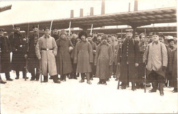 Russia Prisoners Of War Am Bahnhof WETZLAR Zur Übernahme Durch Wachsoldaten Original Private Fotokarte 1.3.1915 Feldpost - Wetzlar