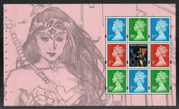 GB 2021 DC COLLECTION JUSTICE LEAGUE PRESTIGE STAMP BOOKLET MACHIN PANE MNH - Unused Stamps