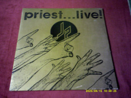 JUDAS PRIEST   /  PRIEST  °°°  LIVE   ALBUM  DOUBLE - Hard Rock En Metal