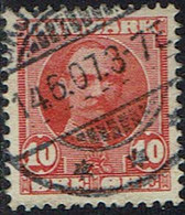 Dänemark 1907, MiNr 54, Gestempelt - Oblitérés