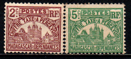 MADAGASCAR - 1908 - Governor’s Palace - MH - Timbres-taxe