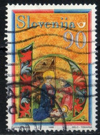 Slovenija Slovenia 1999 Christmas Nativity Religion Catholique 90 T Mi N° 254 Used - Slovenië