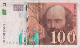 FRANCE : BILLET 100 CENT FRANCS - 1997 - Paul Cézanne - 100 F 1997-1998 ''Cézanne''