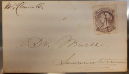 Canada Nova Scotia 1867 QV 2 D / Cents On COVER RARE FRANKINGS With Nice POSTMARKS Cover As Per Scan - Lettres & Documents