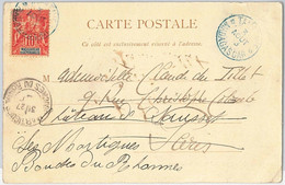 44947 - MADAGASCAR - POSTAL HISTORY - POSTCARD To FRANCE Tamatave /  Nossi Be 1903 - Cartas & Documentos