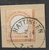 Hattingen Fragment Stamp Alone 12 Euros - Oblitérés