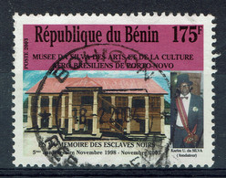 Bénin (Dahomey), 175f, Musée Des Arts Da Silva De Porto-Novo, Esclavage, 2003 Obl, TB - Benin - Dahomey (1960-...)