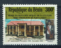 Bénin (Dahomey), 300f, Musée Des Arts Da Silva De Porto-Novo, Esclavage, 2003 Obl, TB - Benin - Dahomey (1960-...)