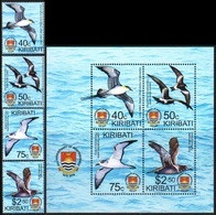 Kiribati 2019 Fauna Birds SS + 4v MNH - Altri