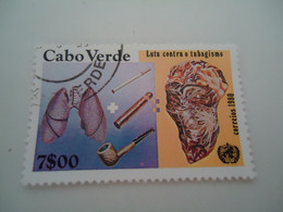 CABO VERDE  USED  STAMPS MEDICAL CIGAR - Cap Vert