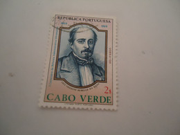 CABO VERDE  USED  STAMPS PEOPLES - Cap Vert