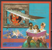 Centrafricaine - Bloc - BF - YT ?? ** MNH - 1980 - Coopération Europe-Afrique - Centraal-Afrikaanse Republiek