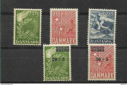 DANEMARK  LOT    N° 308/10+358/59 **      NEUFS SANS  CHARNIERE - Lotes & Colecciones
