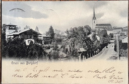 GRUSS AUS BURGDORF - BERTHOUD 1906... SUPER ! - BE Berne