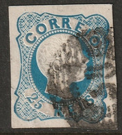 Portugal 1856 Sc 10 Mi 10II Yt 11 Used "58" (Celorico De Basto) Cancel - Oblitérés