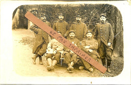 95 PISCOP ST BRICE SOUS BOIS SARCELLES CARTE PHOTO SOLDATS DU 31 RI 10ème Cie - Pontcelles