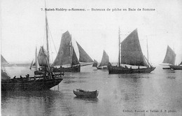 Saint Valéry Sur Somme - Bateaux De Pêche En Baie De Somme - Saint Valery Sur Somme