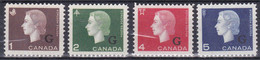 Canada 1963, Postfris MNH, Portret - Sovraccarichi