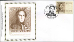 2817 - FDC Zijde - Dag Van De Postzegel  #1 - 1991-00