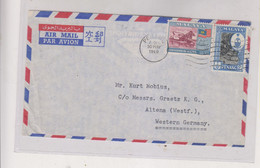 MALAYA PENANG 1960  Airmail Cover To Germany - Penang