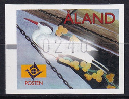 MiNr. 10 Finnland Alandinseln, Automatenmarken1999, 29. Okt. Galionsfiguren (III): „Tärnan“ Postfrisch/**/MNH - Aland