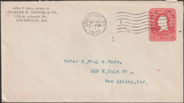 USA 1902. Entier Postal Semi-officiel à 2 Cents. Charles H. Conner Louisville KY. Matériel De Construction Steel Roofing - 1901-20