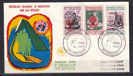 MAURITANIE - Réfugiés FDC - Lettres & Documents