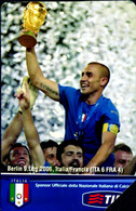 G 2180 682 C&C 4299 SCHEDA TELEFONICA USATA MONDIALI 2006 CANNAVARO BUONA QUALITÀ - Públicas Temáticas