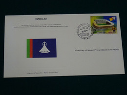 Delcampe - Lesotho 1982 World Cup Espana 82 FDC VF - Lesotho (1966-...)