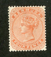 Delcampe - 7 Bermuda 1880 Scott #17 Mint Vlh "Offers Welcome" - Bermuda