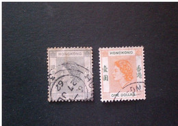 STAMPS HONG KONG 1954 Queen Elizabeth II - Gebraucht