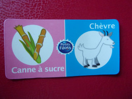 Magnet Petits Filous Canne à Sucre Chèvre Magnets Caña De Azúcar Sugar Cane Zuckerrohr Geit Ziege Goat Cabra Suikerstok - Publicidad