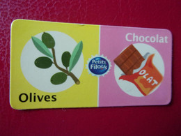 Magnet Petits Filous Olives Chocolat Magnets Olivos Olijven Oliven Cioccolato Chocolate Chocolade Suklaa Oliva Olijf - Reclame