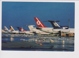 Rppc Tails Of Airlines In The Winter @ Istanbul Airport - 1919-1938: Entre Guerres