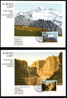 ISLANDA - 1986 - EUROPA UNITA - PARCHI NAZIONALI - Cartes-maximum