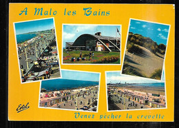 Cpm 5923031 Malo Les Bains 5 Vues Sur Carte - Malo Les Bains