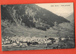 FN-18 Airolo Stazione E Vista Generale. Tamponn Au Dos :Buffet De La Gare Airolo, A. Dotta & Figlio. Non Circulé. Wehrli - Airolo