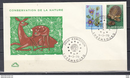 Brief Van Jour D'Emission Luxembourg Conservation De La Nature - Cartas & Documentos