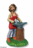 27526 Pastorello Presepe - Statuina In Pasta - Venditore Di Castagne - Weihnachtskrippen